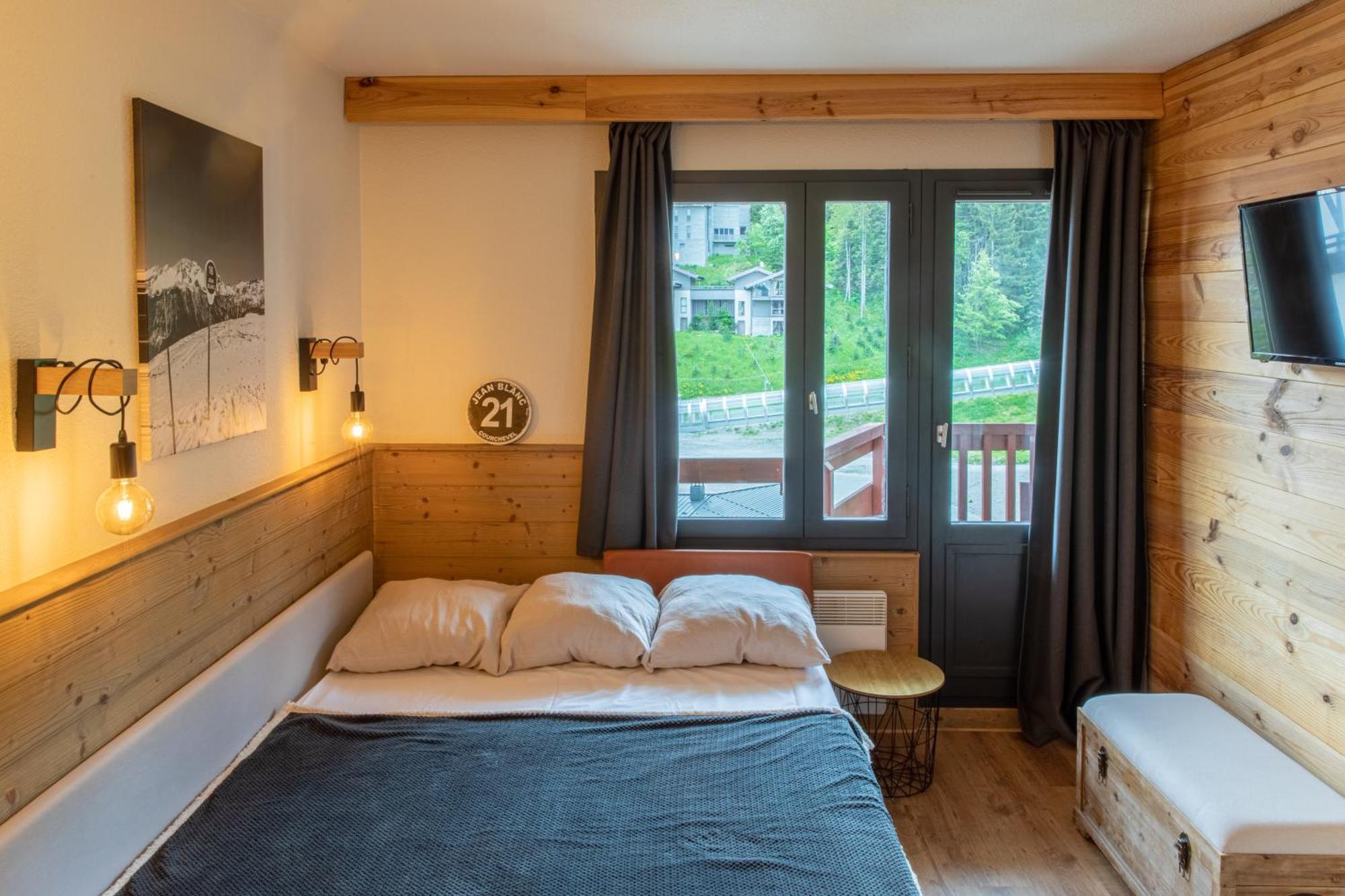 Ferienwohnung Courchevel Au Pied Des Pistes, La Tania Exterior foto